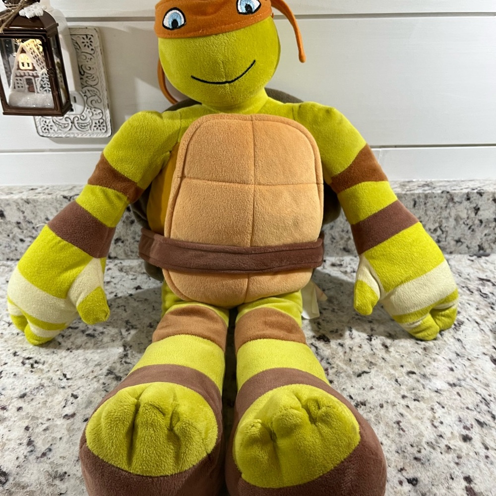 3 Ninja Turtles Plush Characters